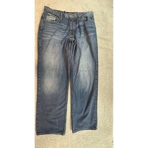 Ranger Up Blue Jeans Men Size 32 x 32 Demin The Roger Relax Fit Made In USA Tag